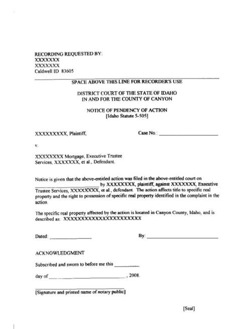 Product picture Response To Lis Pendens Foreclosure Complaint